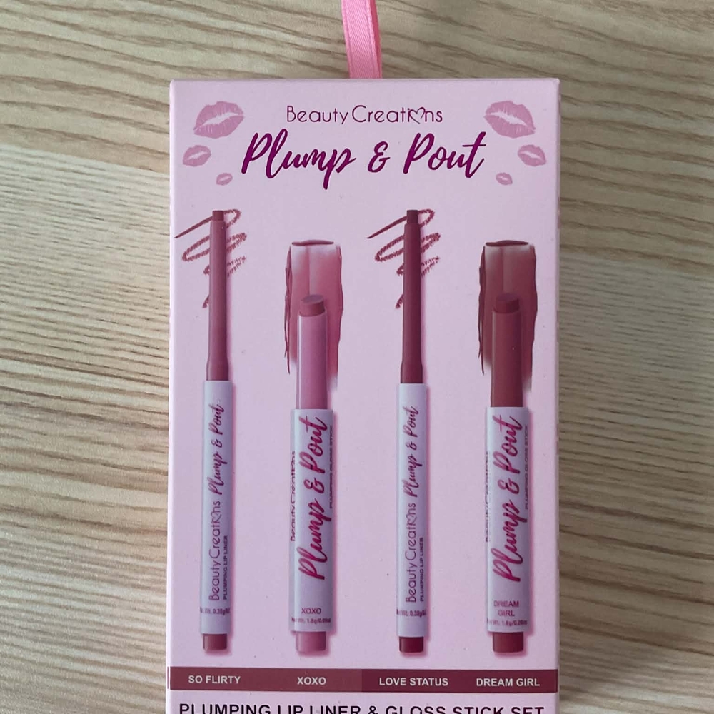 Beauty Creations Plump & Pout Lip Liner Set - Pink Collection